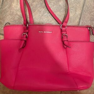 Dana Buchman Vibrant Pink Shoulder Bag